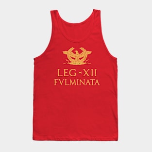 Legio XII Fulminata Roman Legion Tank Top